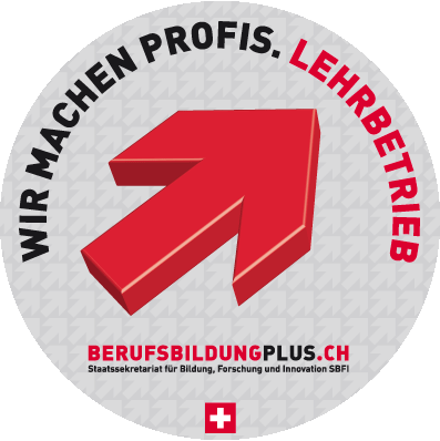 Signet für Lehrbetriebe vom Staatssekretariat für Bildung, Forschung und Innovation